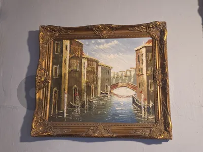 oil painting on canvas