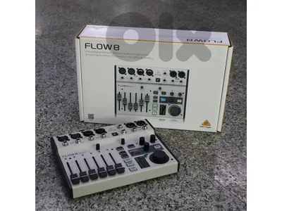Behringer FLOW 8 Digital Mixer with BlueTooth (TikTok, Live Streaming)