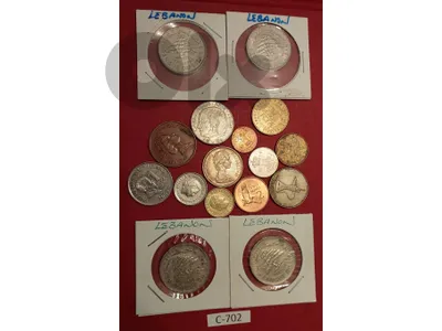 Various old 16 coins 1970-1990's Lot# C-702