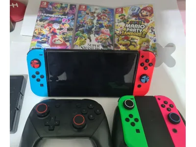 nintendo switch oled +games