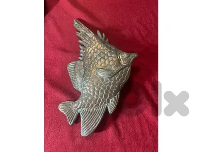 Brass silver fish