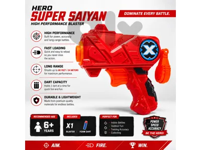 Mini nerf style blaster