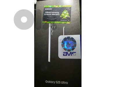 سامسونغ غالاكسي s25 ultra 256gb مغلف غير مفتوح BMS