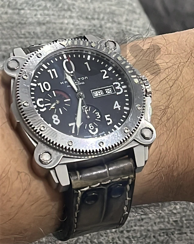 Hamilton below zero chronograph