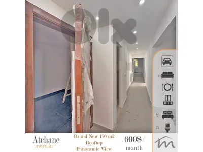 Atchaneh | Brand New 2 Master Bedrooms Rooftop + Terrace | Open View