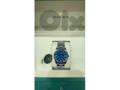 Rolex Oyster Perpetual Med-Blue