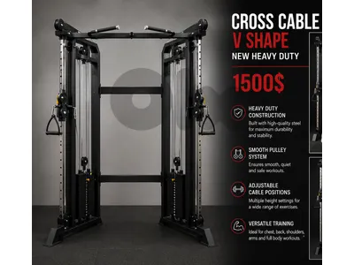 Cross cable v shape new heavy duty