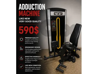 Adduction machine like new very good quality