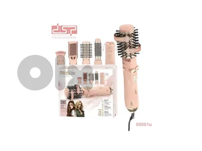 hair brush rotating head set for styling DSP