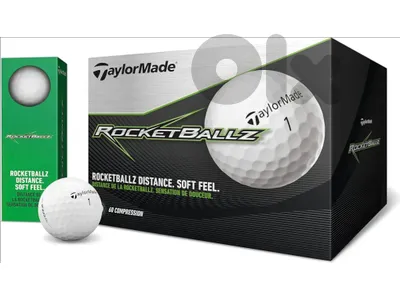 rocketballz - TAYLORMADE, 12 PACKs 3 GOLF BALLS each, total of 36 golf balls.