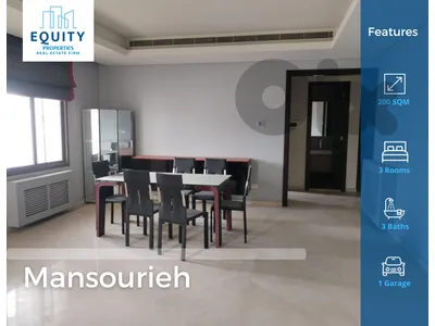 200 SQM Apartment For Rent In Mansourieh شقة للإيجار #CB43851 200 SQM Apartment For Rent In Mansourieh شقة للإيجار #CB43851
