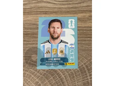 Panini World Cup Sticker Lionel Messi