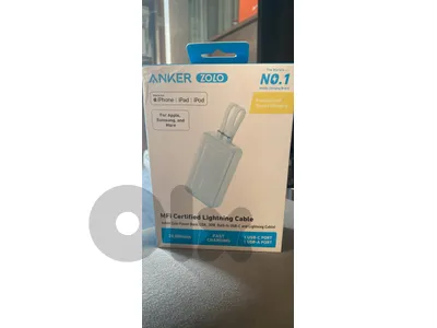 Anker Zolo Power Bank (20K, 30W, Built-In USB-C and Lightning Cable)