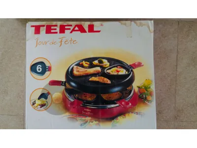 Tefal Jour de Fête Raclette Grill & Crêpe Maker (6-Person Model)