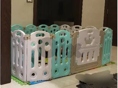 Baby play park fence