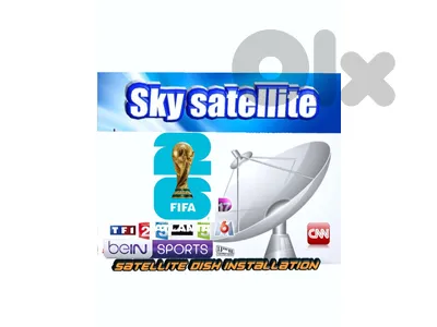 Sky-SAT EU-V54J9(satellite) تركيب ستلايت