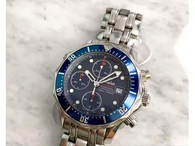 Diver seamaster 300m omega chronograph