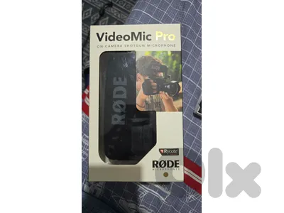 Videomic pro on camera shotgun microphone rode