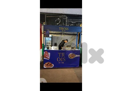 2*2.1 wooden kiosk