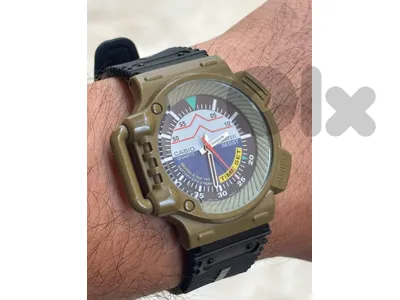 Ultra Rare Vintage Casio MQN-10 Watch (Module QW-705) - Military Style