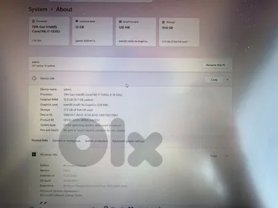 HP Core i7 13th Gen / 12GB RAM / 1TB SSD