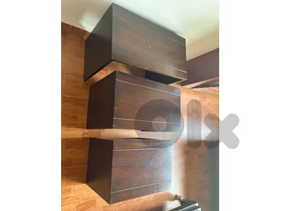 Wooden side tables