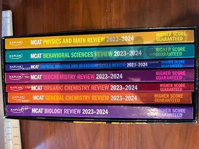 MCAT Kaplan Books