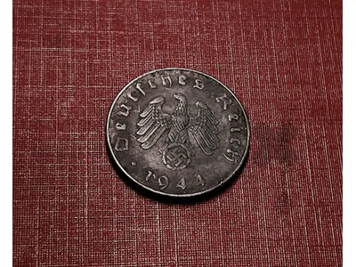 Germany Nazi Reich 10 Pfennig 1944 zinc coin