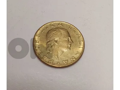 Italy 200 Lire 1990 state council 100th anniversary