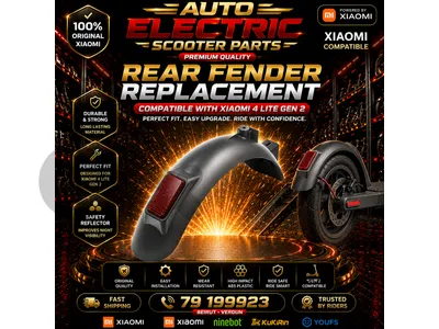 electric scooter orginal Xiaomi 4 LITE gen 2 rear fender