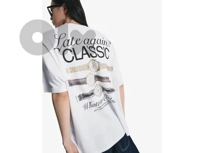 Bershka - White Tshirt size M