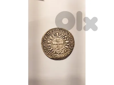 Crusader Silver Coin for King Richard the Lion heart 1189- 1199 AD