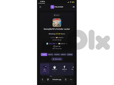 account fortnite