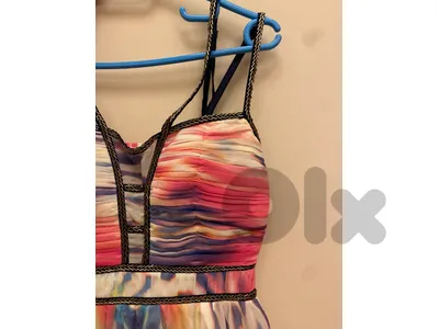 colorfull prom dress