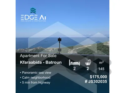 Apartment for Sale | Kfaraabida – Batroun  Ref: #JS302035