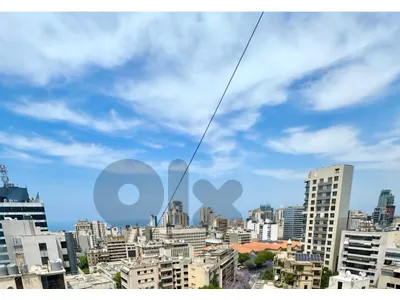 Fully Furnished Apartment for Rent in Sanayeh- sea view