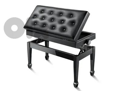 Donner Duet Adjustable Height Cushioned Piano Bench