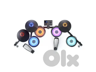 Donner DED-70L Electronic Drum Set with LED Light