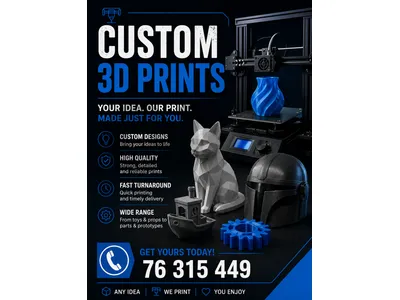 3d printing services for anything
