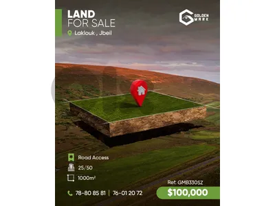 GMB330SZ -   Land For Sale In Laklouk  - أرض للبيع في اللقلوق