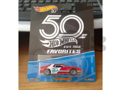 Hot Wheels '71 AMC Javelin diecast car model 1;64