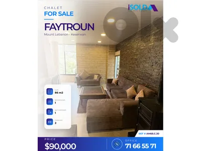 86 m2 chalet- open mountain view 4sale in Faytroun