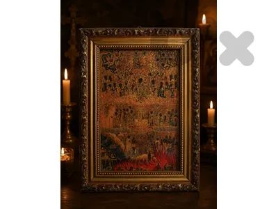 Handmade Religious Icon
أيقونة دينية مصنوعة يدويًا