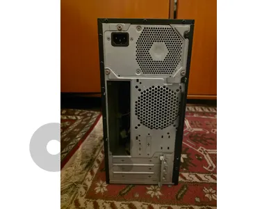 Case with dvd driver and power supply
