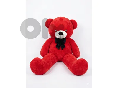 Super Soft & Fluffy Giant Red Teddy Bear