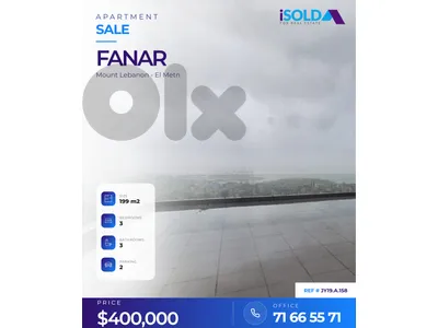 160 m2 apartment+ terrace- open sea view 4sale in Fanar 160 m2 apartment+ terrace- open sea view 4sale in Fanar