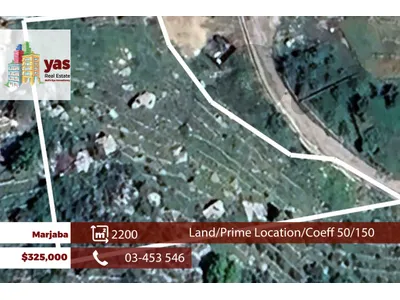 Marjaba 2200m2 | Land | Prime Location | Ideal Investment | PM