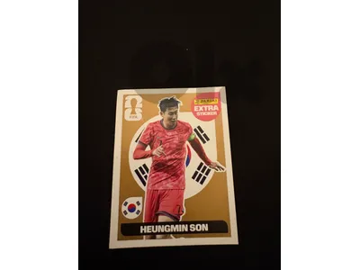 Heung min son gold extra sticker