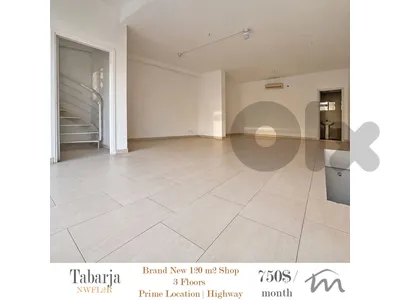 Tabarja | Directly on Highway | GF 120m² 3 Floors Shop-Office-Clinic