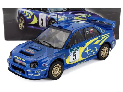 Subaru Impreza S7 WRC (New Zealand 2001) diecast car model 1;18